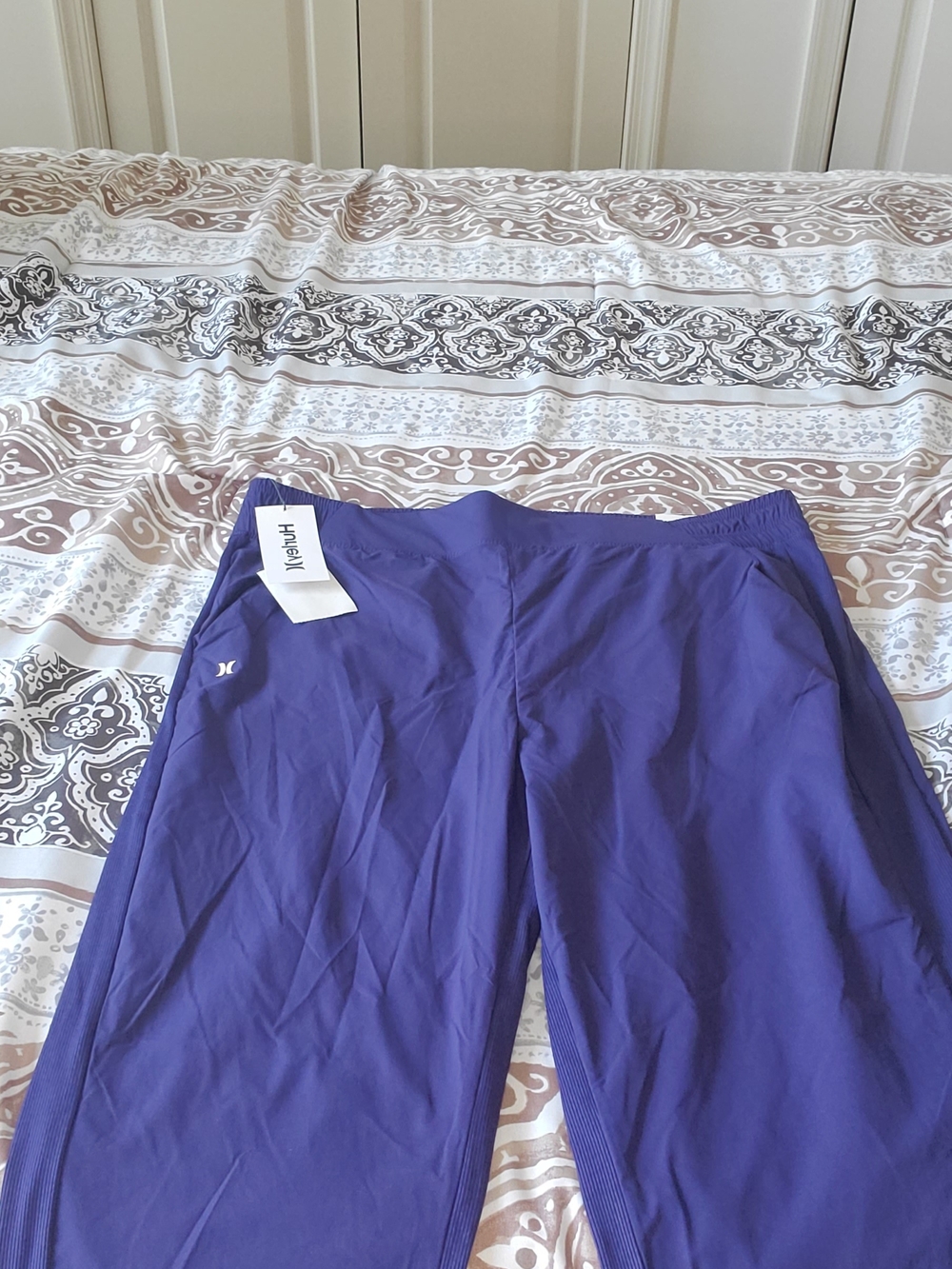 Hurley Purple Athletic Pants